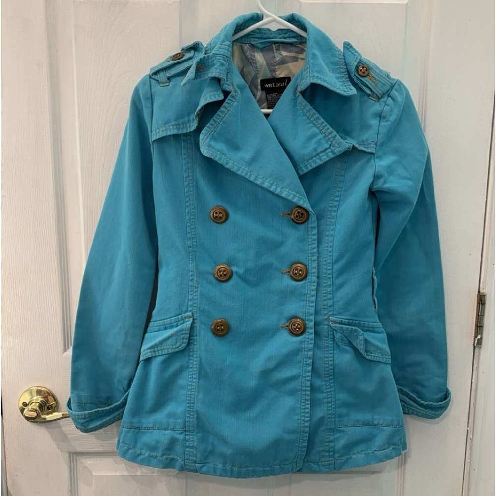 Blue Wet Seal Pea Coat
